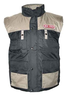 Gilet Beige/Nero